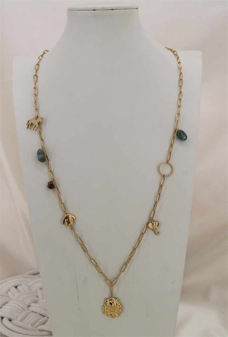 Wholesaler ORIENT EXPRESS FIRST - Stainless steel long necklace