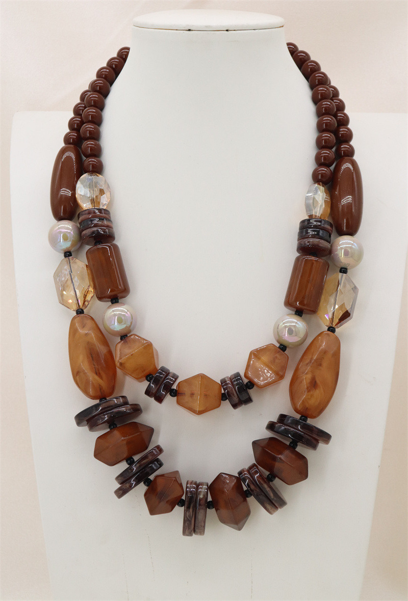 Wholesaler Orient Express - Acrylic necklace