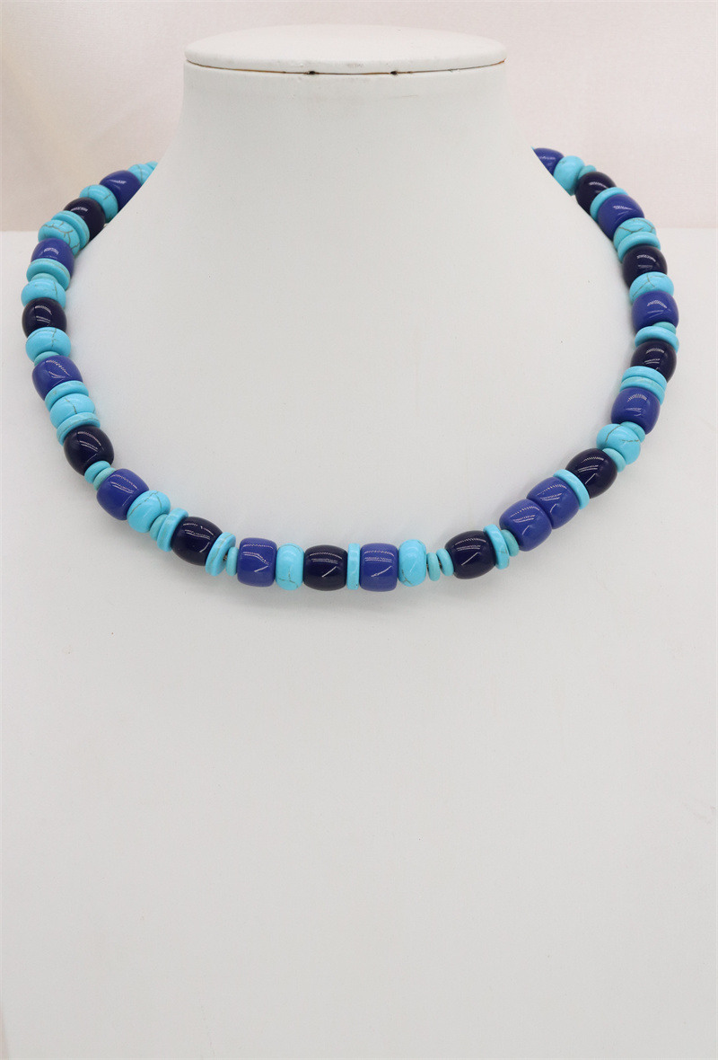 Wholesaler ORIENT EXPRESS FIRST - Stainless steel resin necklace