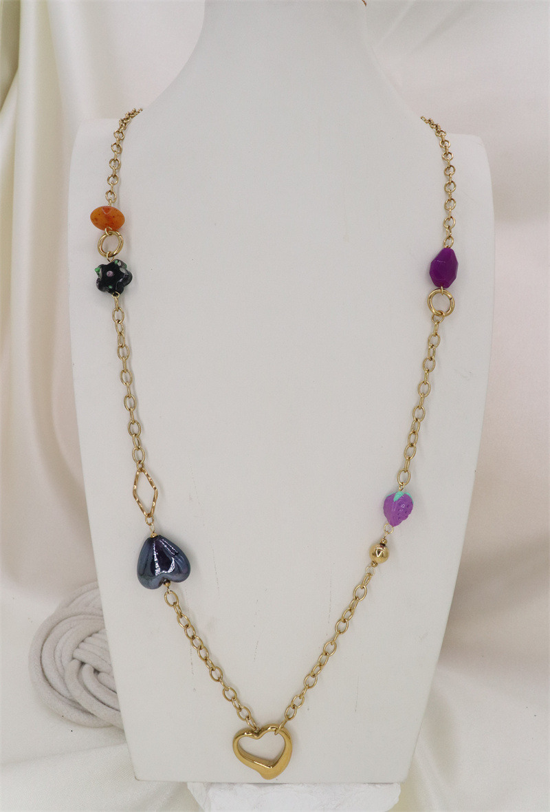 Grossista ORIENT EXPRESS FIRST - Collana lunga in acciaio inossidabile
