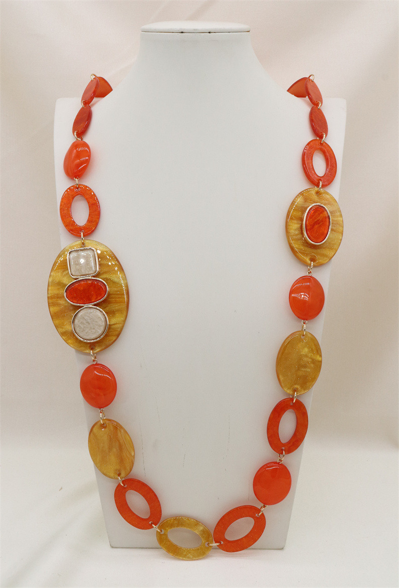Wholesaler Orient Express - Acrylic Necklace