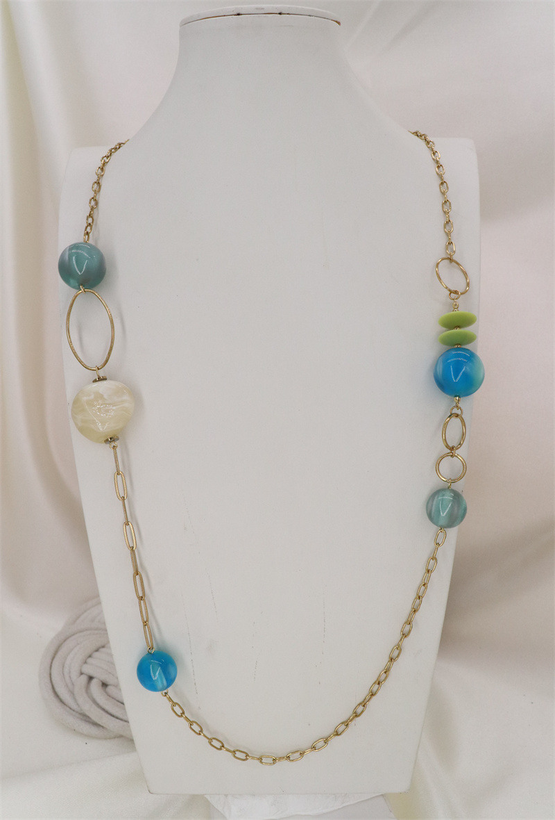Wholesaler ORIENT EXPRESS FIRST - Stainless steel long necklace
