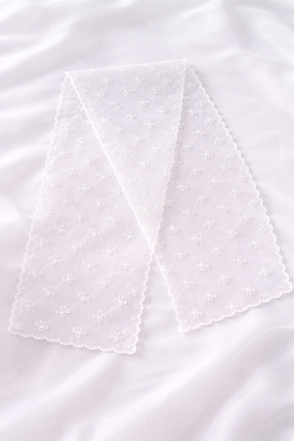 Grossista ORIENT&CO - FOULARD DI PIZZO