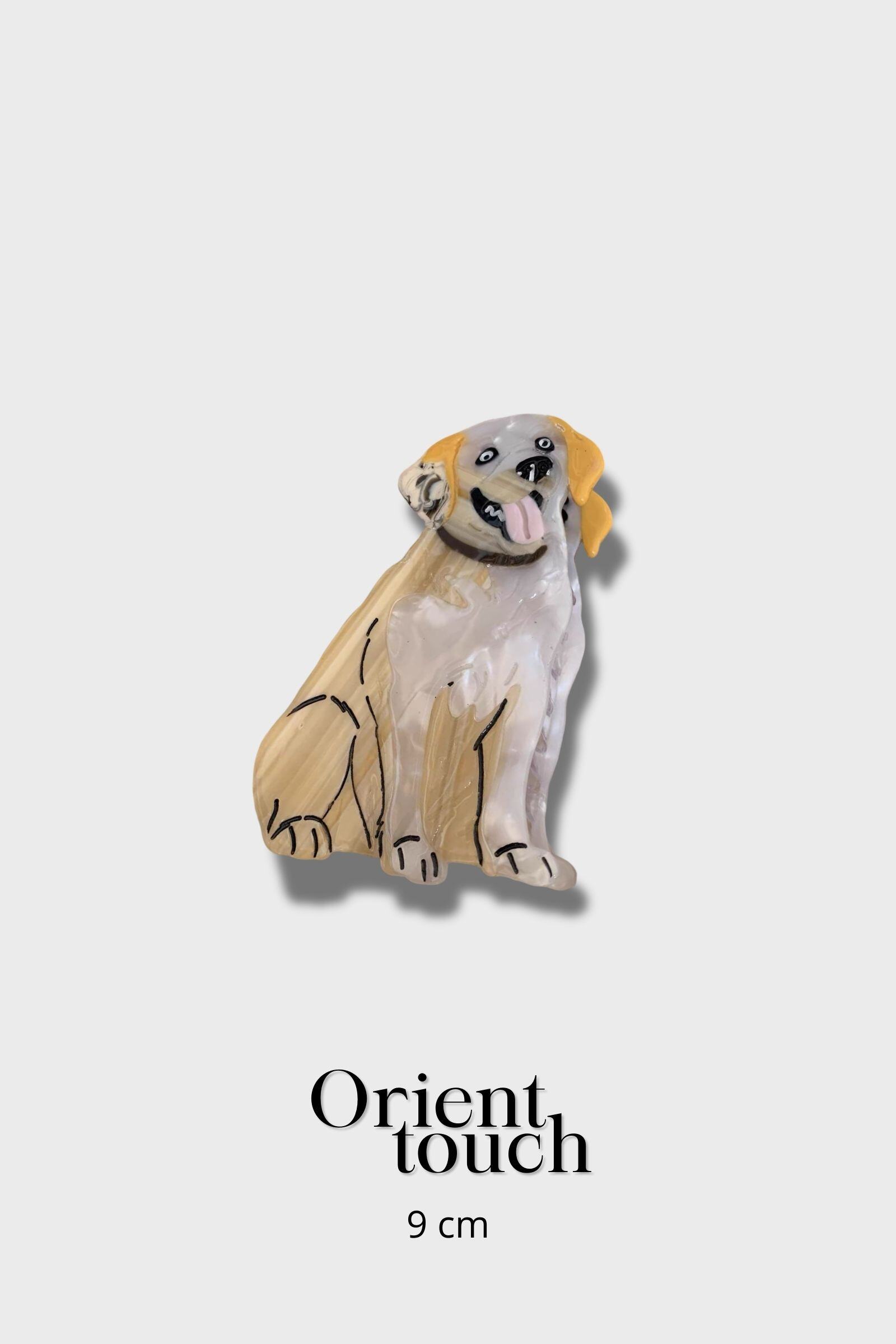 Wholesaler ORIENT TOUCH - 9CM ACETATE DOG HAIR CLIP