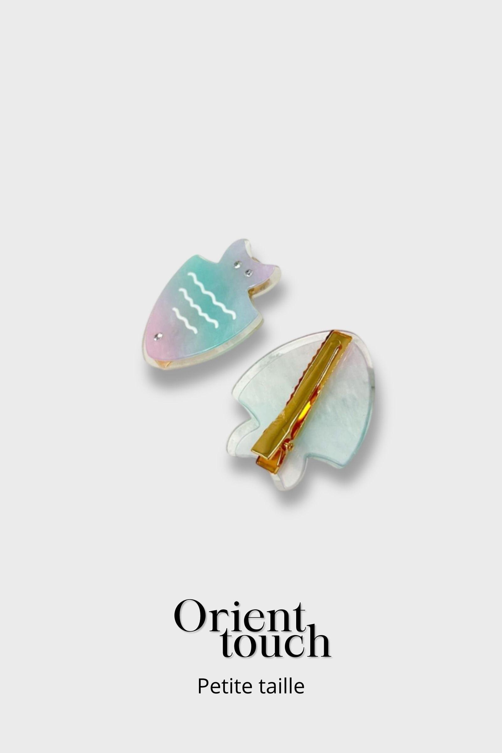 Wholesaler ORIENT TOUCH - ACETATE FISH HAIR CLIP