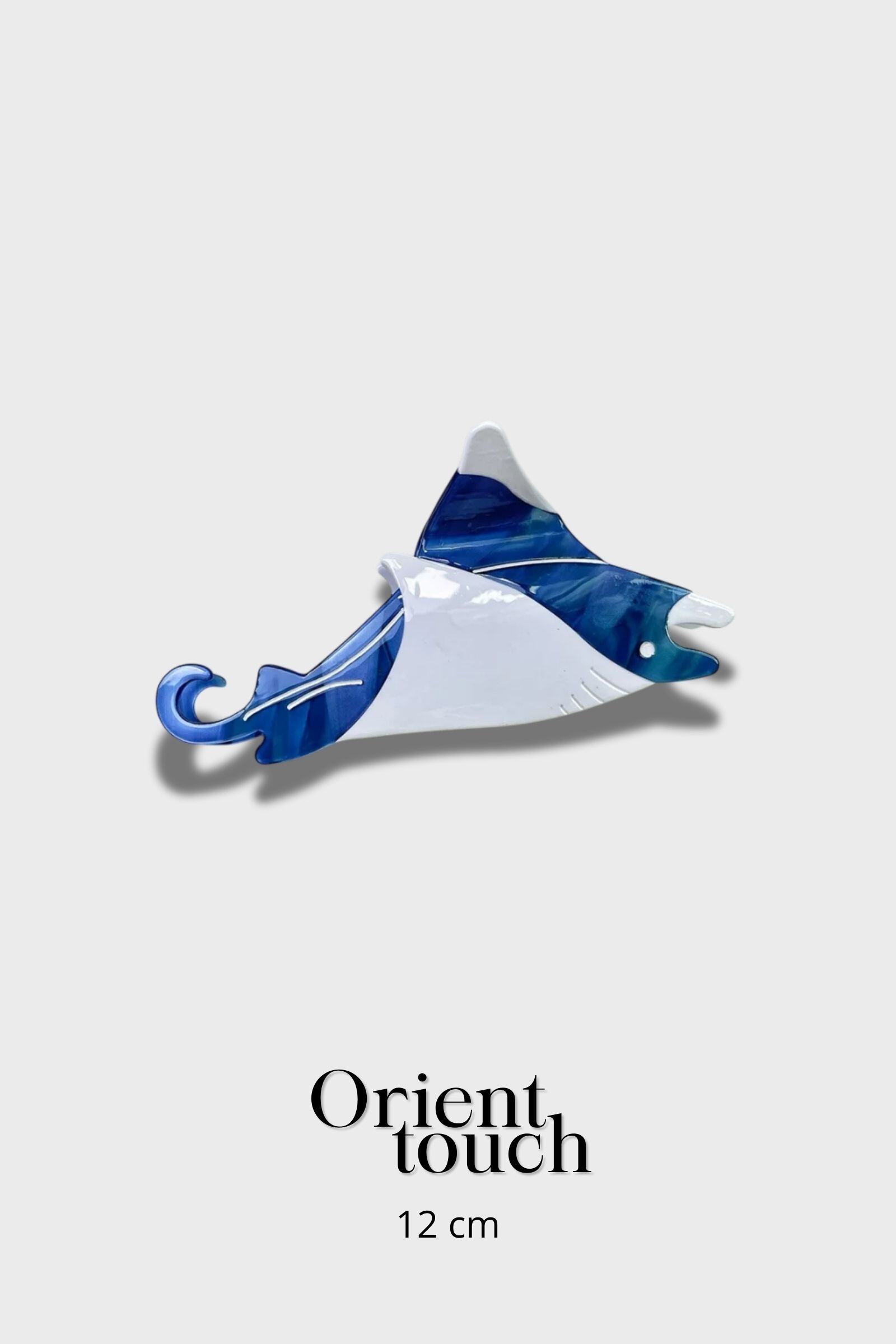 Wholesaler ORIENT TOUCH - 12CM ACETATE HAIR CLIP