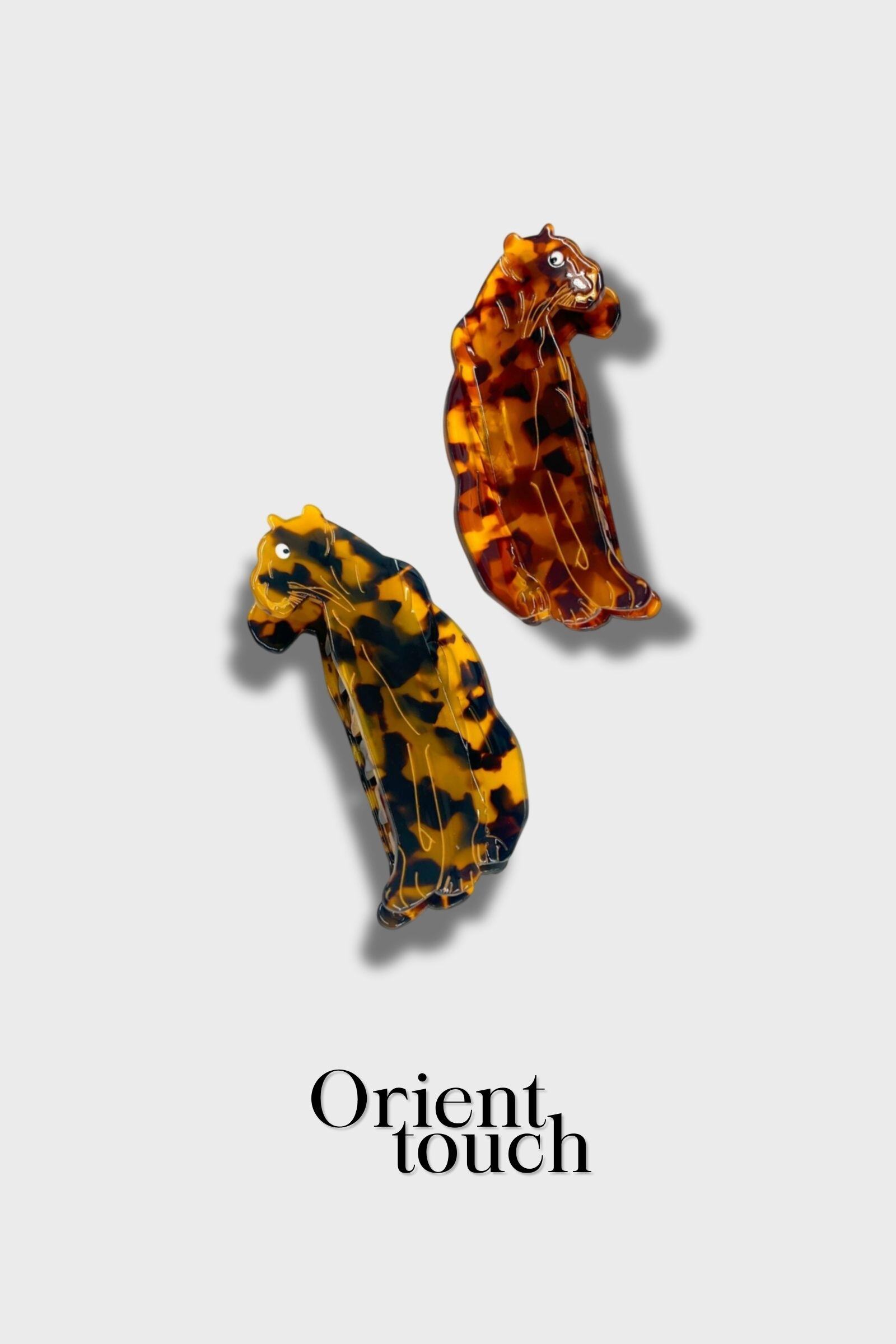 Grossiste ORIENT TOUCH - PINCE LEOPARD ACÉTANE