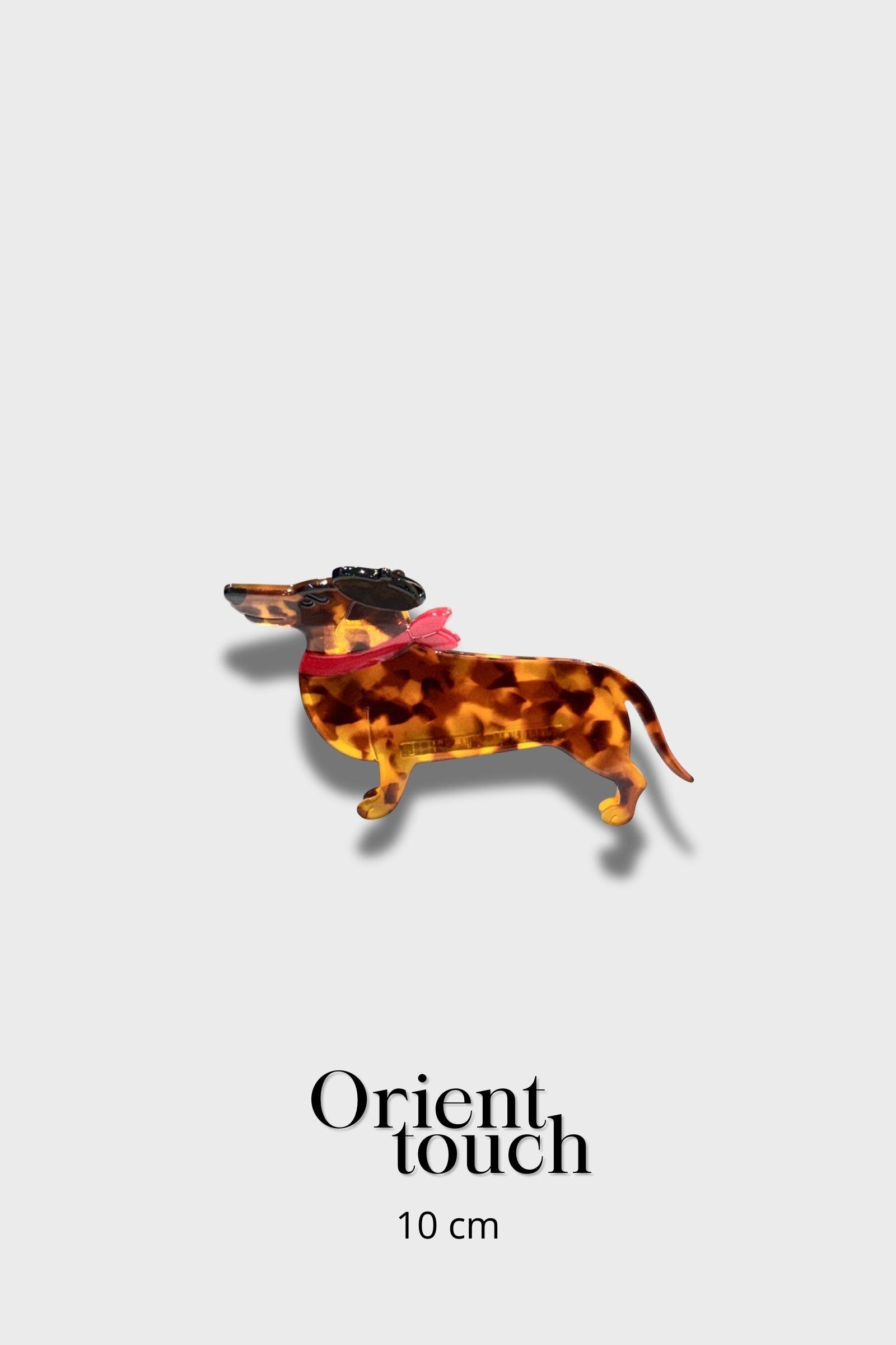 Wholesaler ORIENT TOUCH - 8CM ACETATE DOG HAIR CLIP