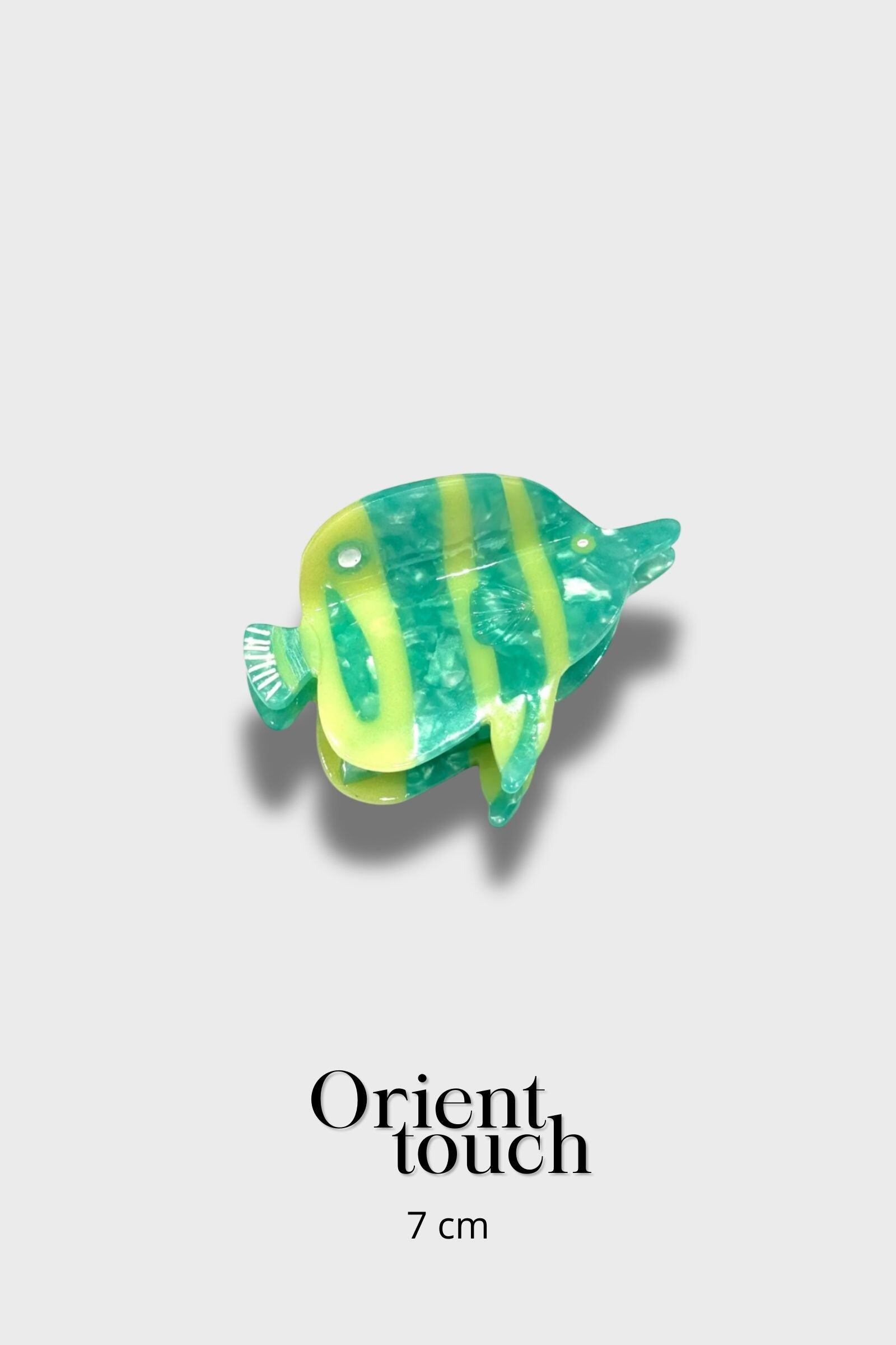 Wholesaler ORIENT TOUCH - 7CM ACETATE FISH CLIP
