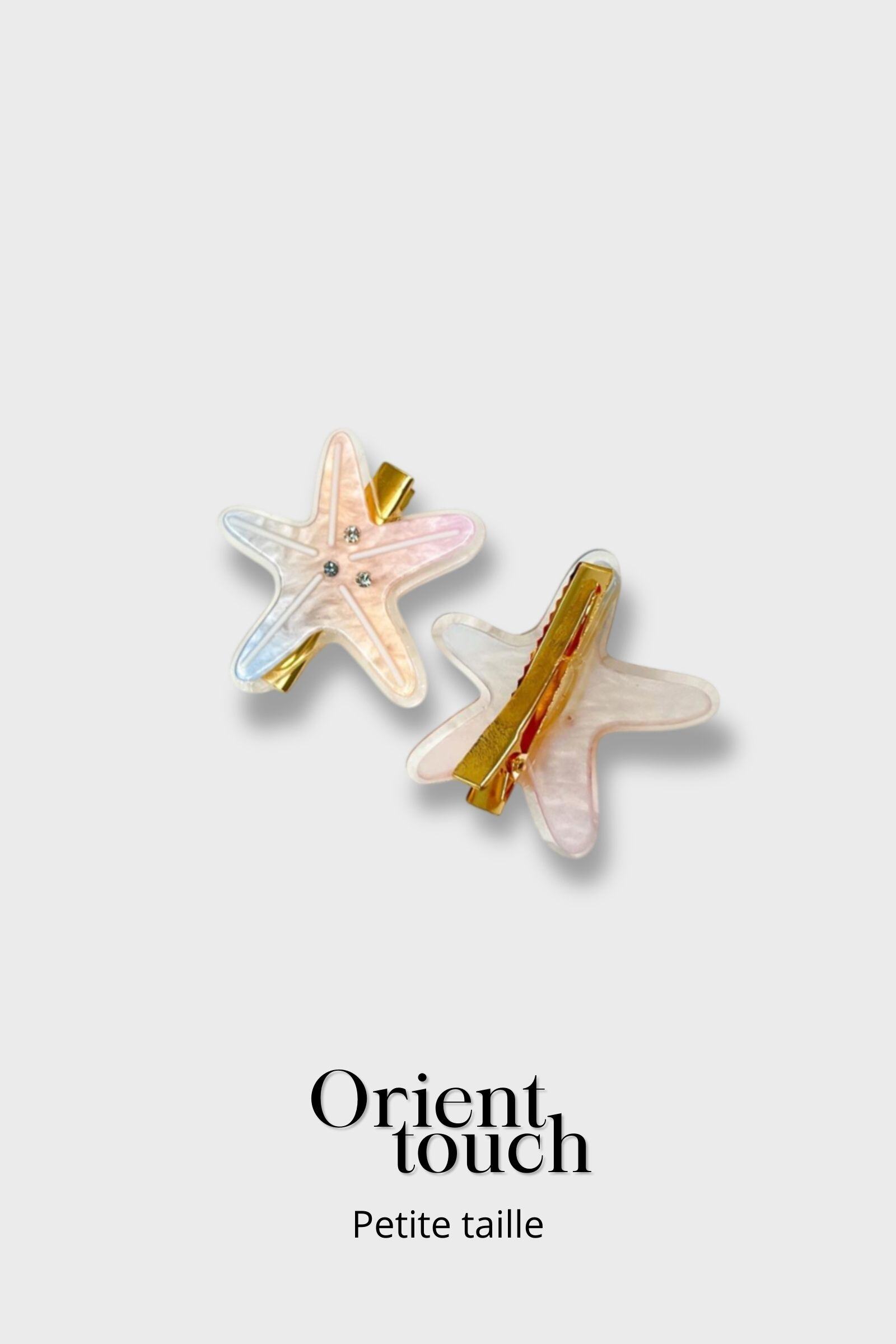 Wholesaler ORIENT TOUCH - STARFISH ACETATE HAIR CLIP