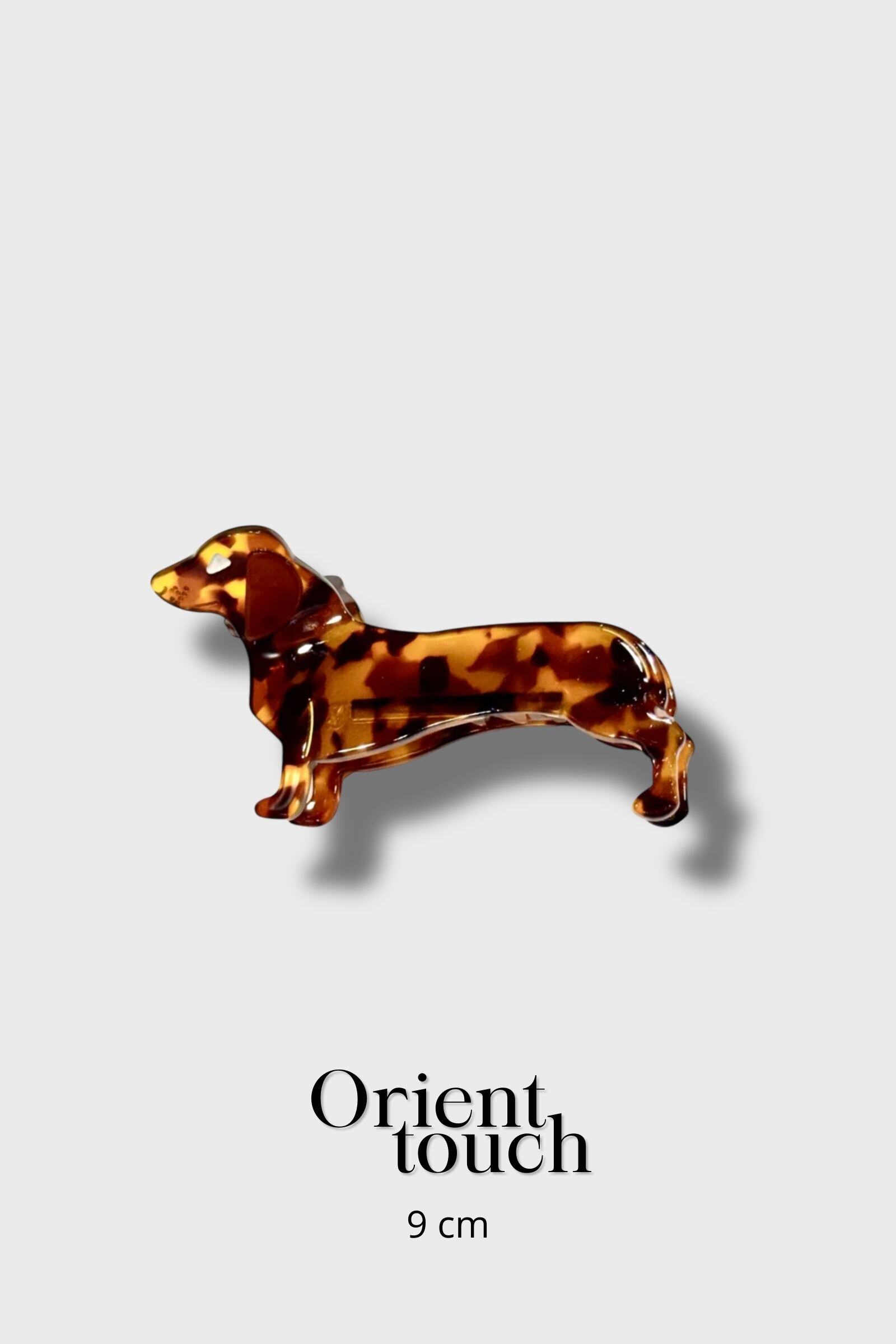 Wholesaler ORIENT TOUCH - 9CM ACETATE DOG HAIR CLIP