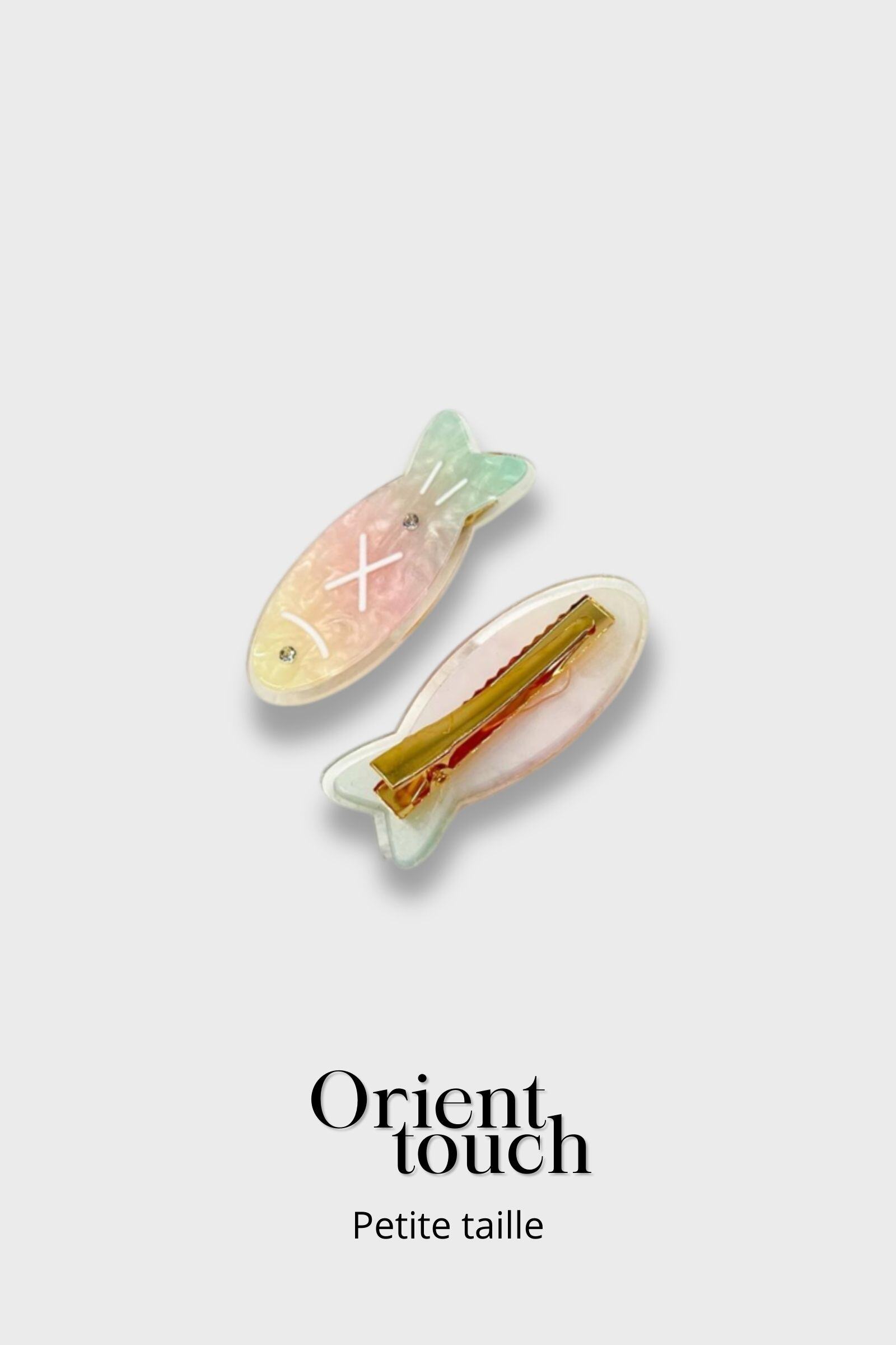Wholesaler ORIENT TOUCH - ACETATE FISH HAIR CLIP