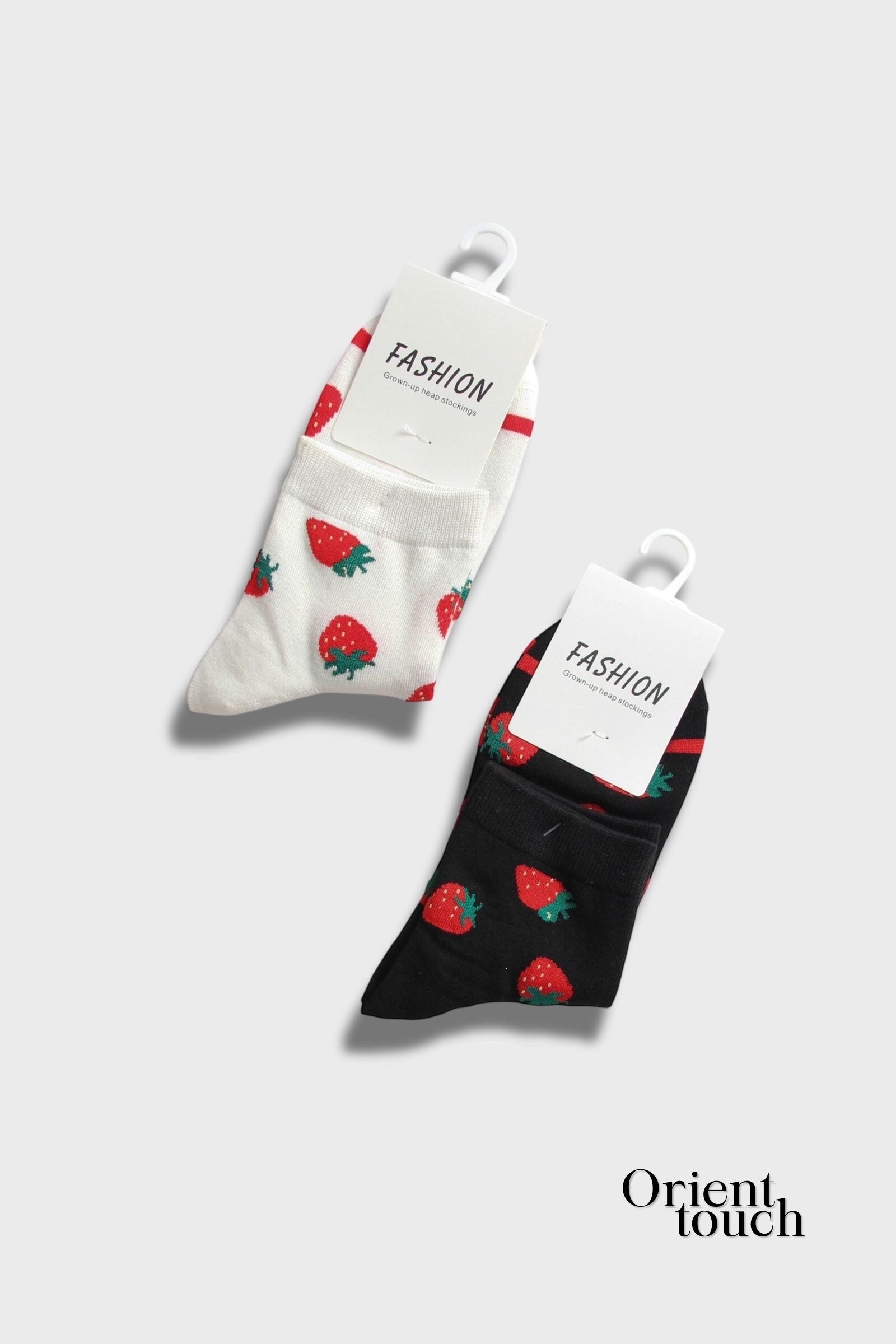 Grossista ORIENT TOUCH - CALZINI ALLA FRAGOLA