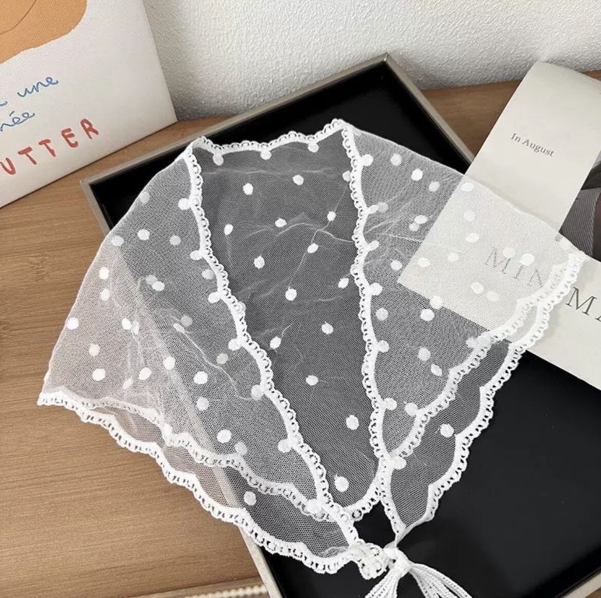 Grossista ORIENT TOUCH - Sciarpa di Pizzo