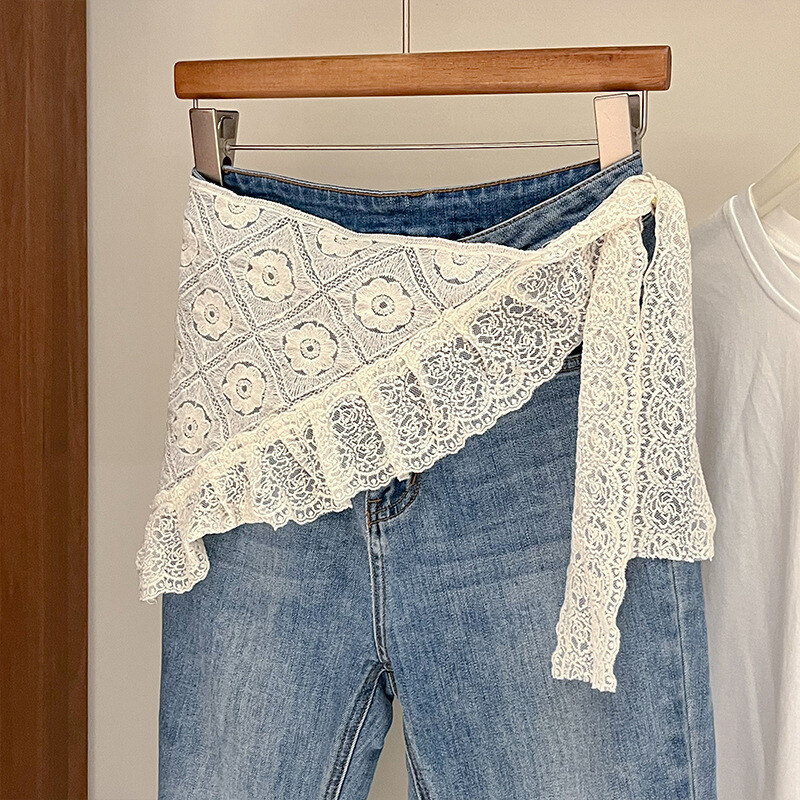 Großhändler ORIENT TOUCH - Dreieckstuch aus Spitze