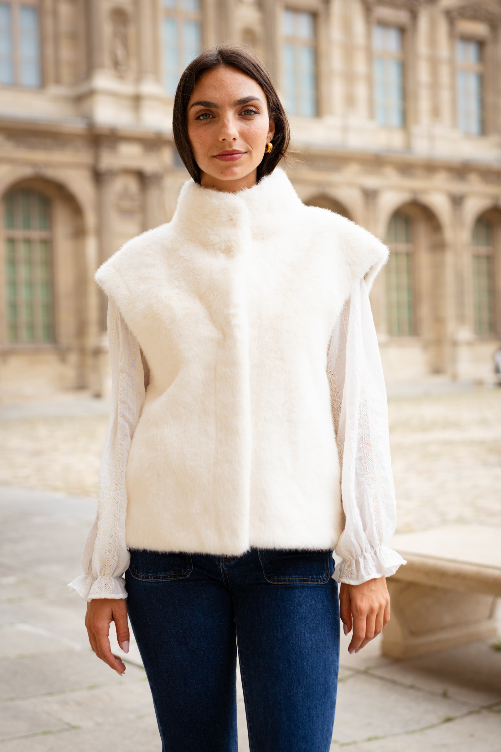 Grossiste Orlinn - Gilet effet fourrure