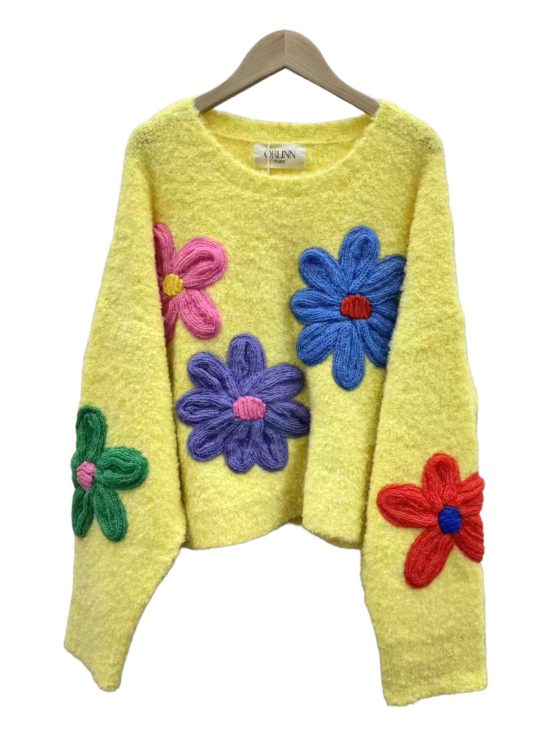 Wholesaler Orlinn - Flowers sweater