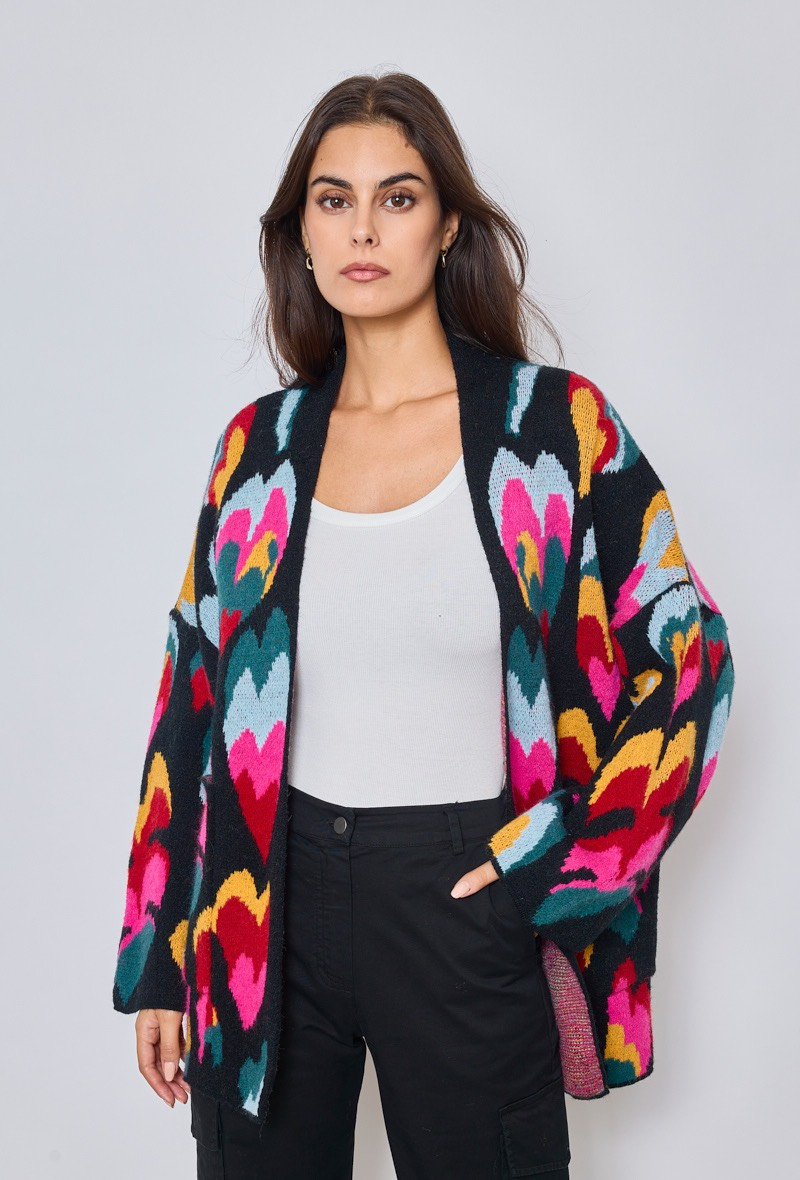 Wholesaler Orlinn - Hearts kimono