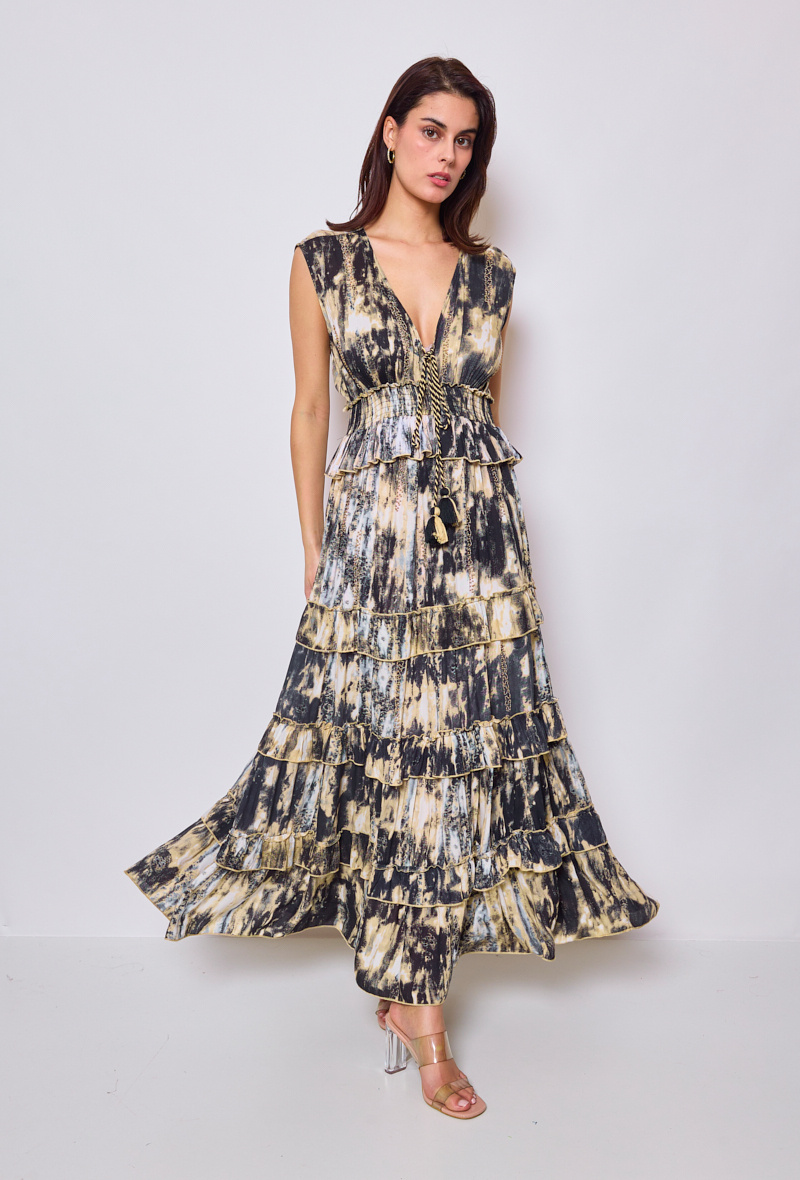 Wholesaler Orlinn - Long tie&dye dress
