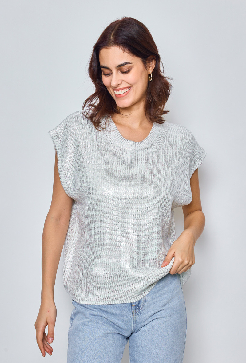 Wholesaler Orlinn - METALLIC T-SHIRT
