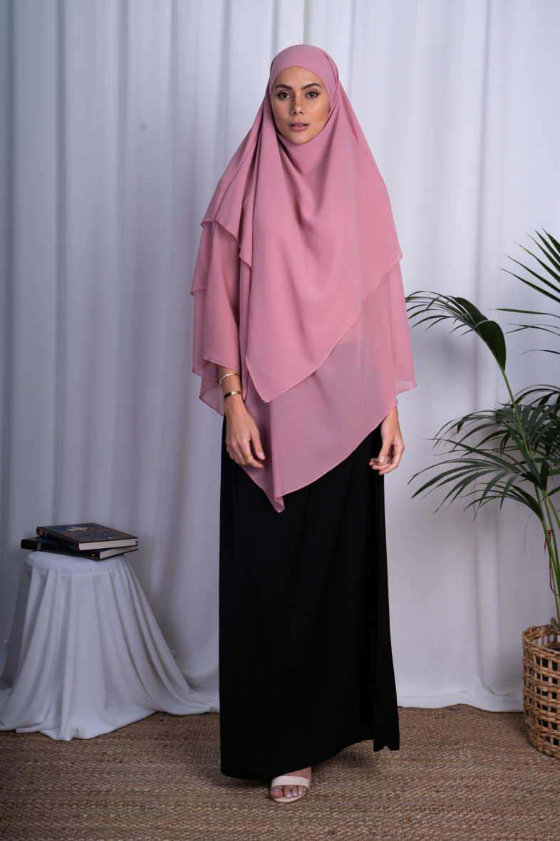 Großhändler Ornella Paris - Dreilagiger gekräuselter Khimar
