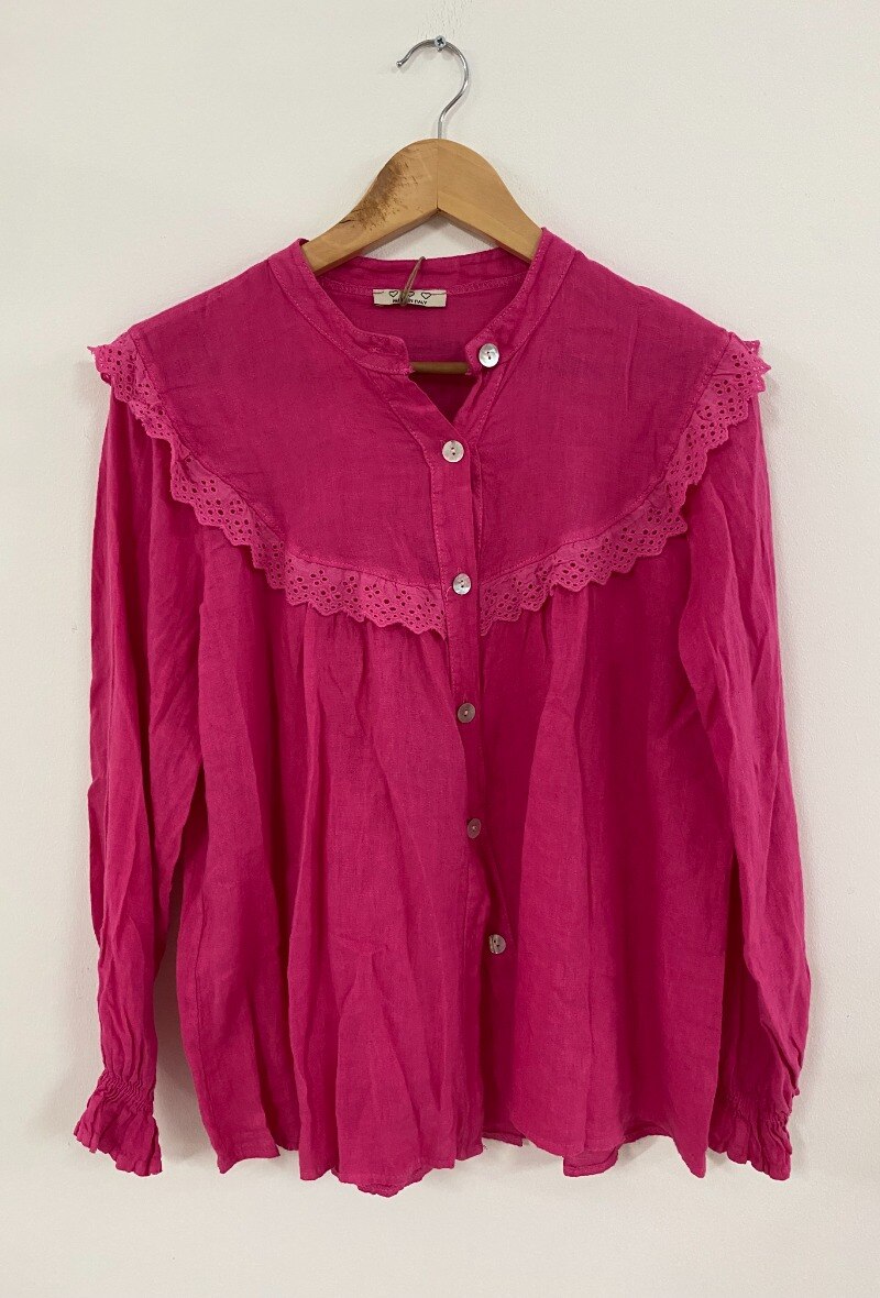 Grossiste Ornella Paris - Chemise en lin