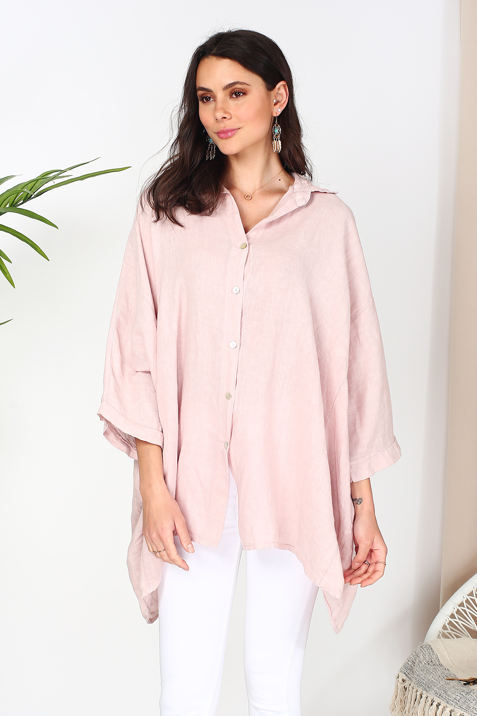 Wholesaler Ornella Paris - Linen tunic