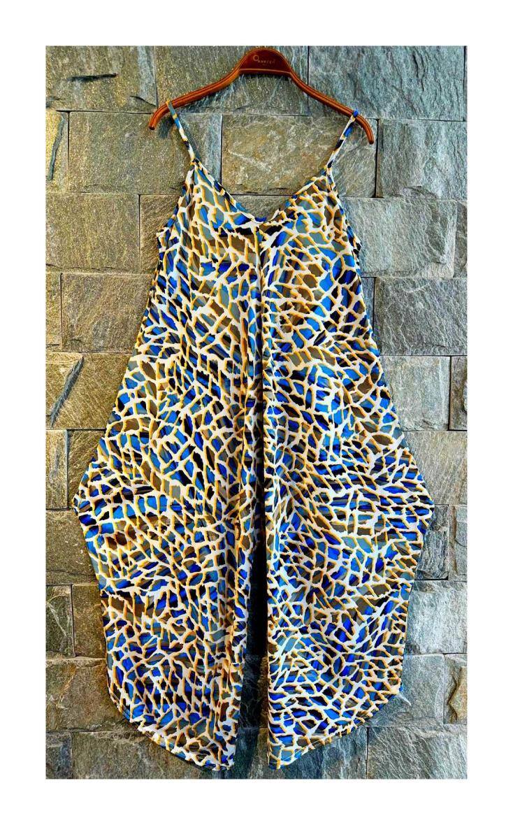 Wholesaler OXXYZEN - Printed jumpsuit with straps