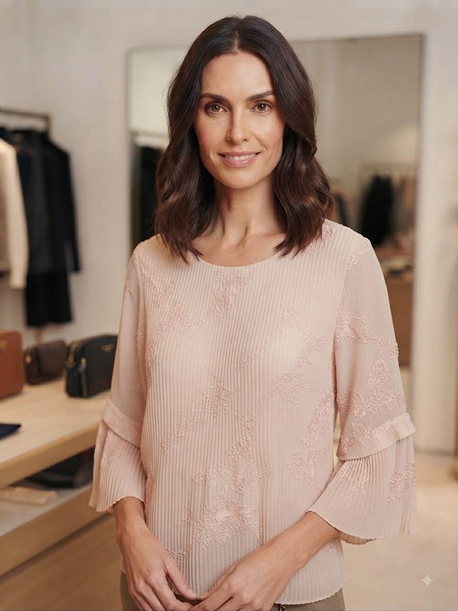 Wholesaler OXXYZEN - PLEATED TOP