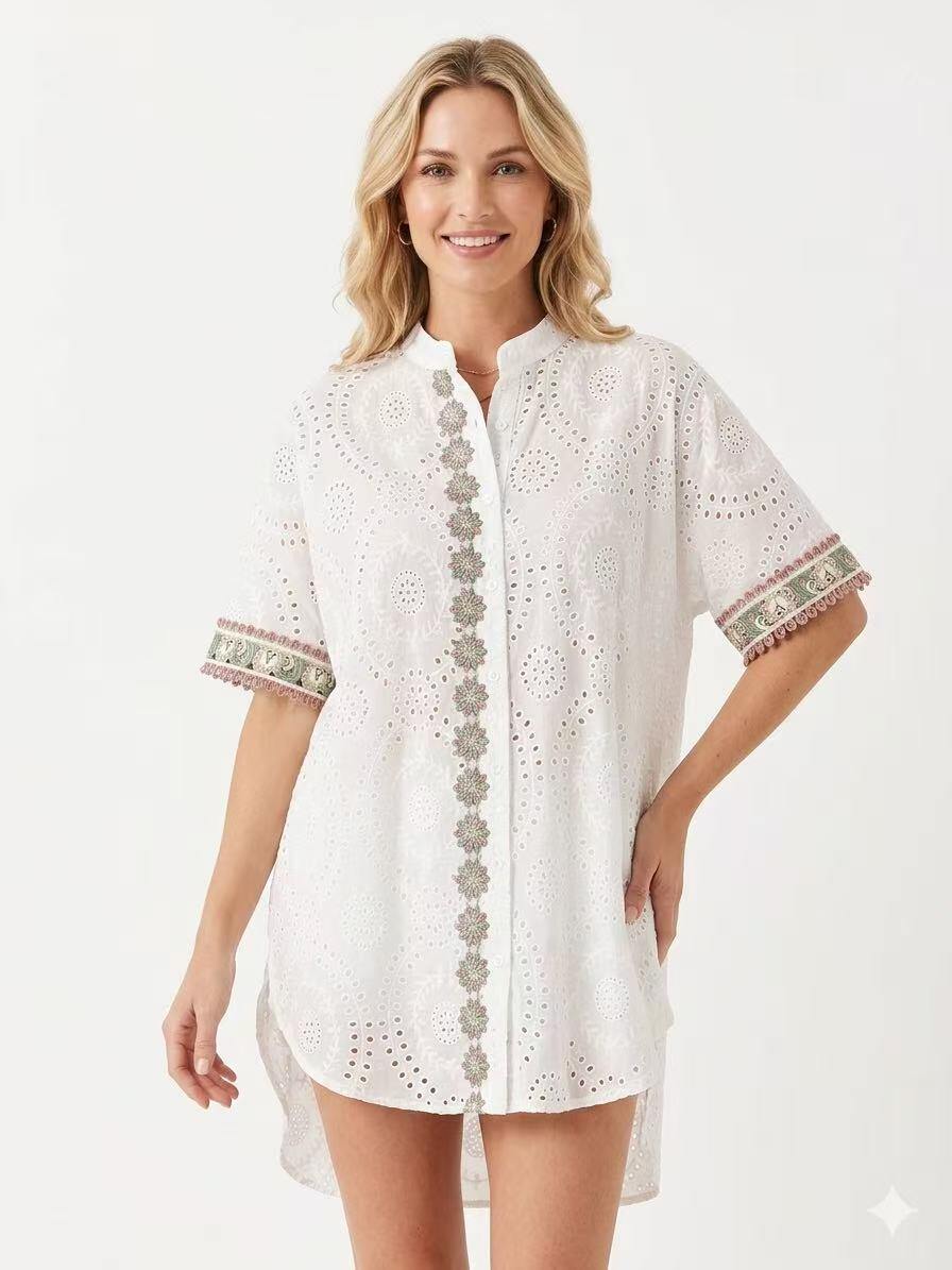 Mayorista OZ - CAMISA BORDADA