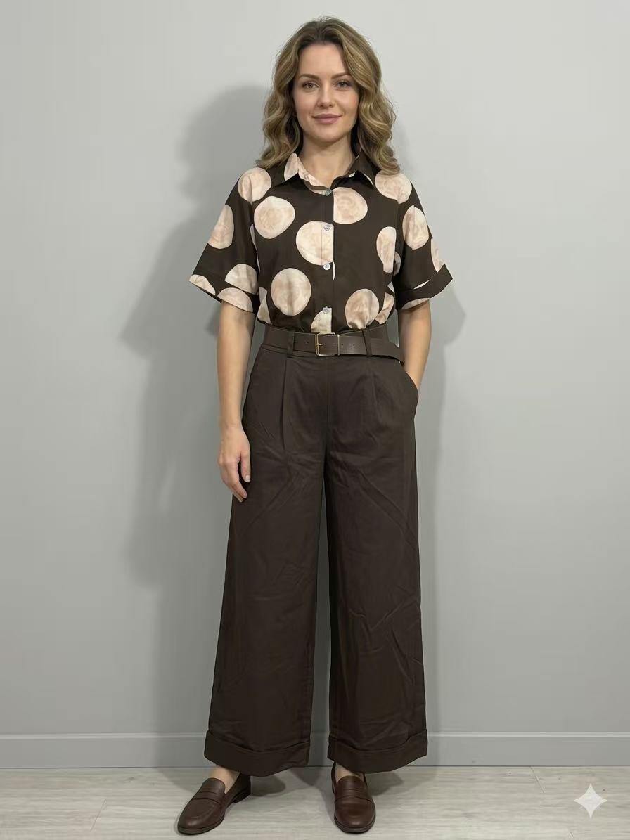 Grossista OZ - CAMICIA IN PURO COTONE STAMPATA