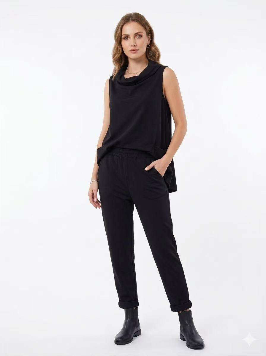 Wholesaler OZ - ROMA KNIT VEST WITH FRONT POCKETS
