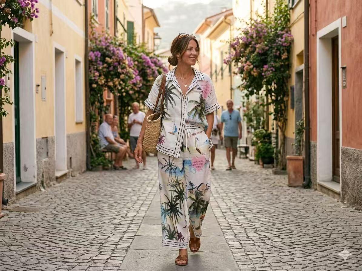 Wholesaler OZ - PRINTED TROUSERS