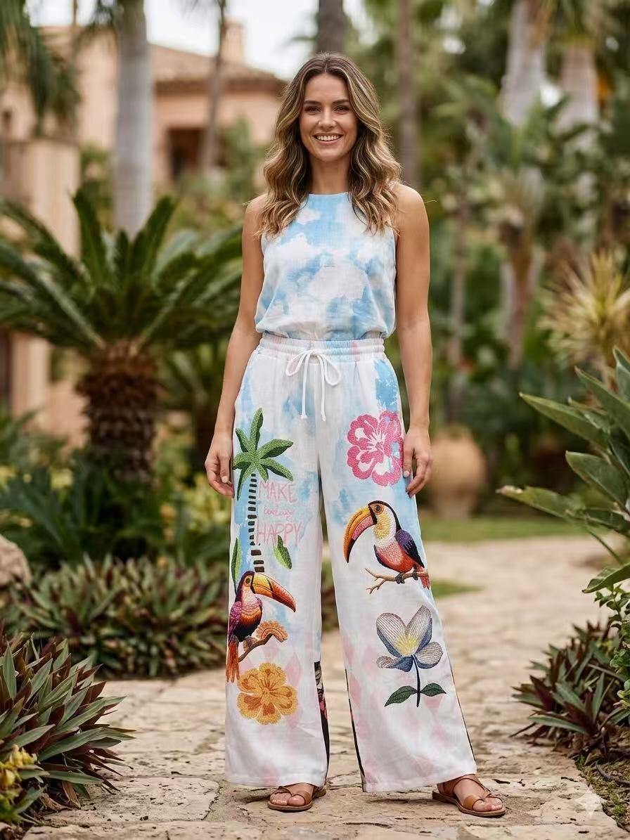 Wholesaler OZ - PRINTED TROUSERS
