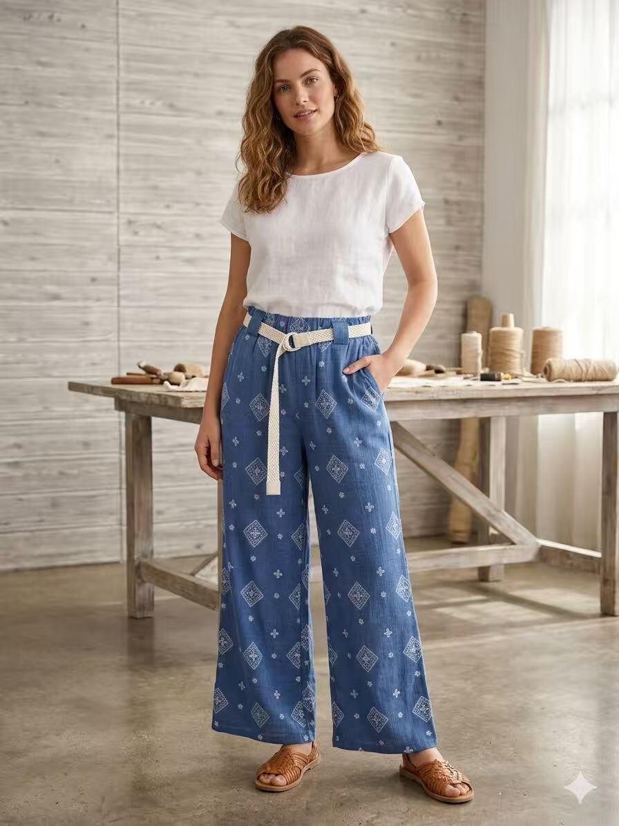 Wholesaler OZ - PRINTED TROUSERS