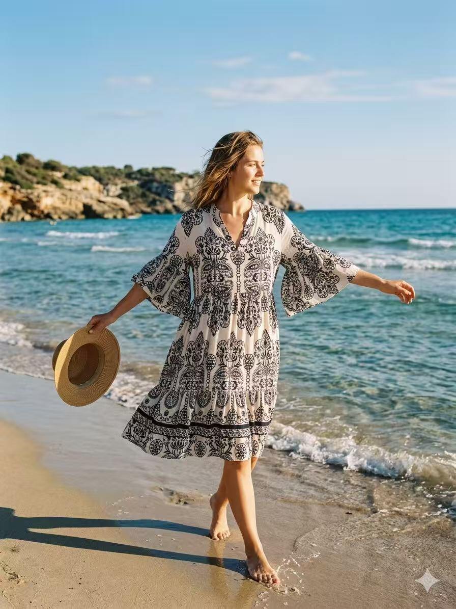 Wholesaler OZ - PRINTED DRESS