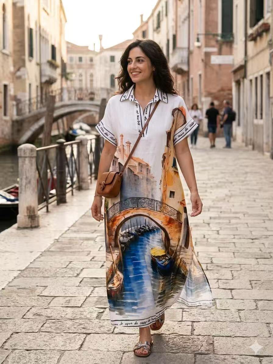 Wholesaler OZ - PRINTED DRESS