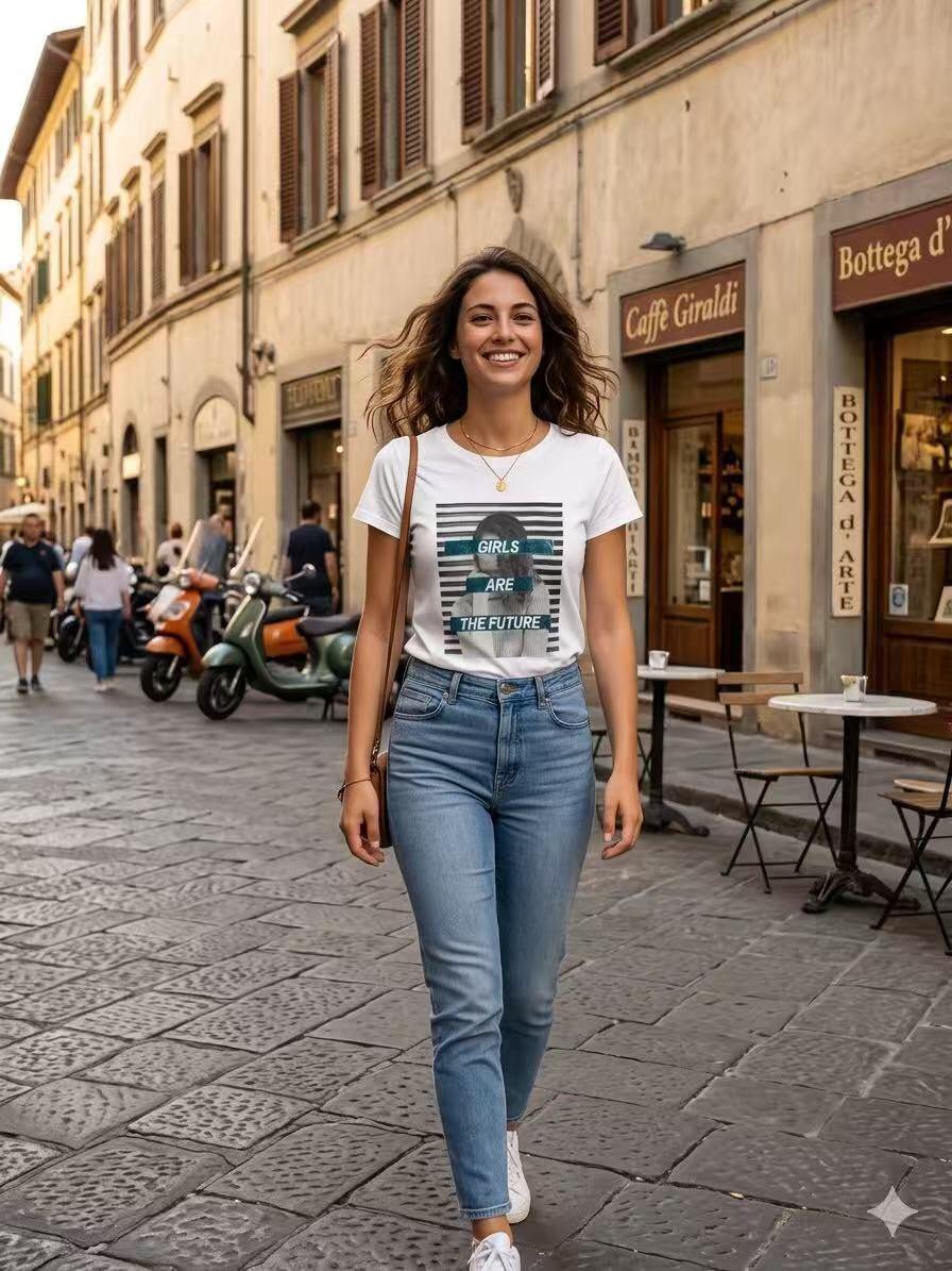 Grossista OZ - T-SHIRT STAMPATO