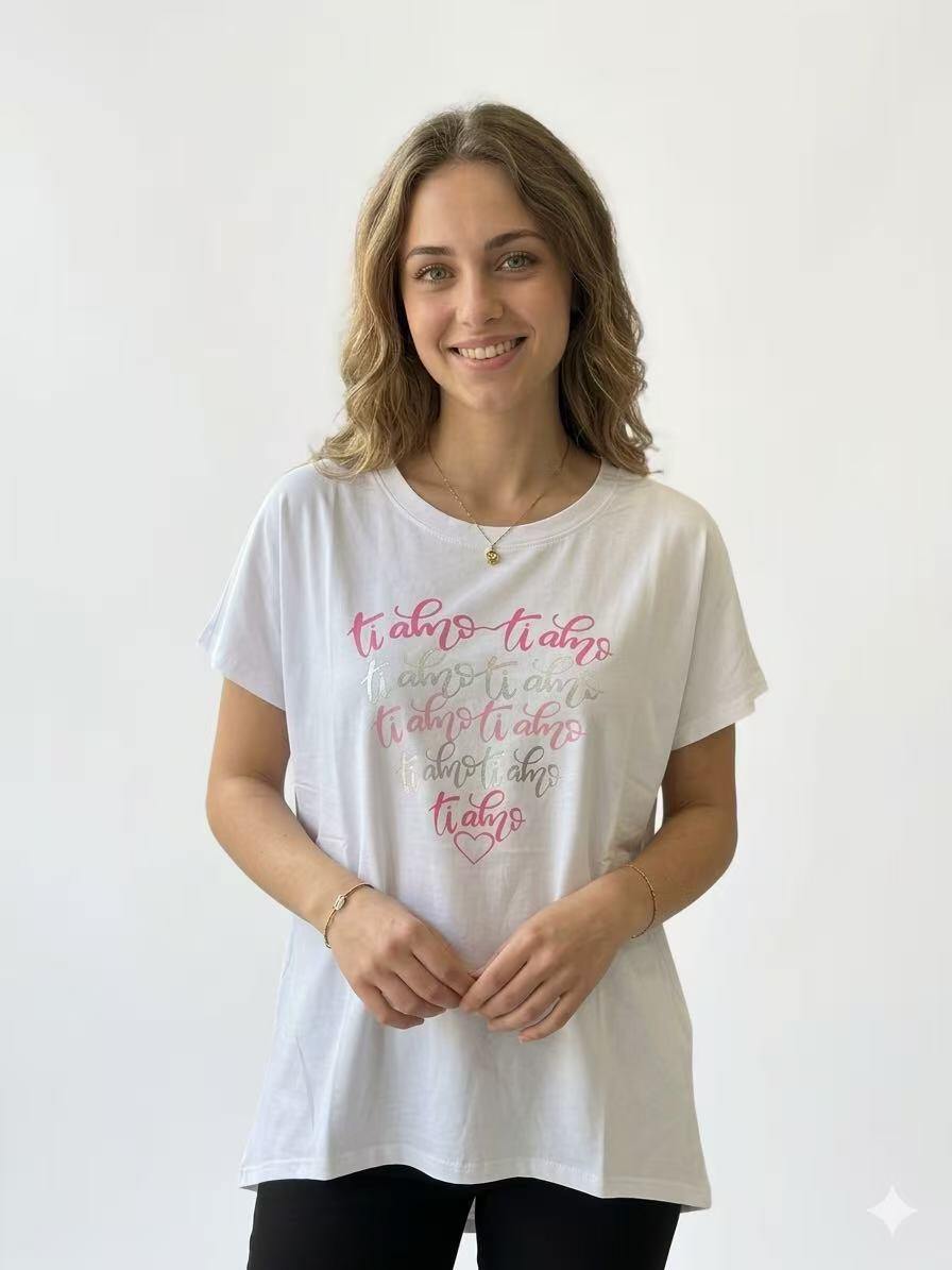 Grossista OZ - T-SHIRT STAMPATO