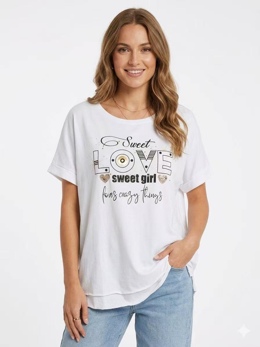 Grossista OZ - T-SHIRT STAMPATO