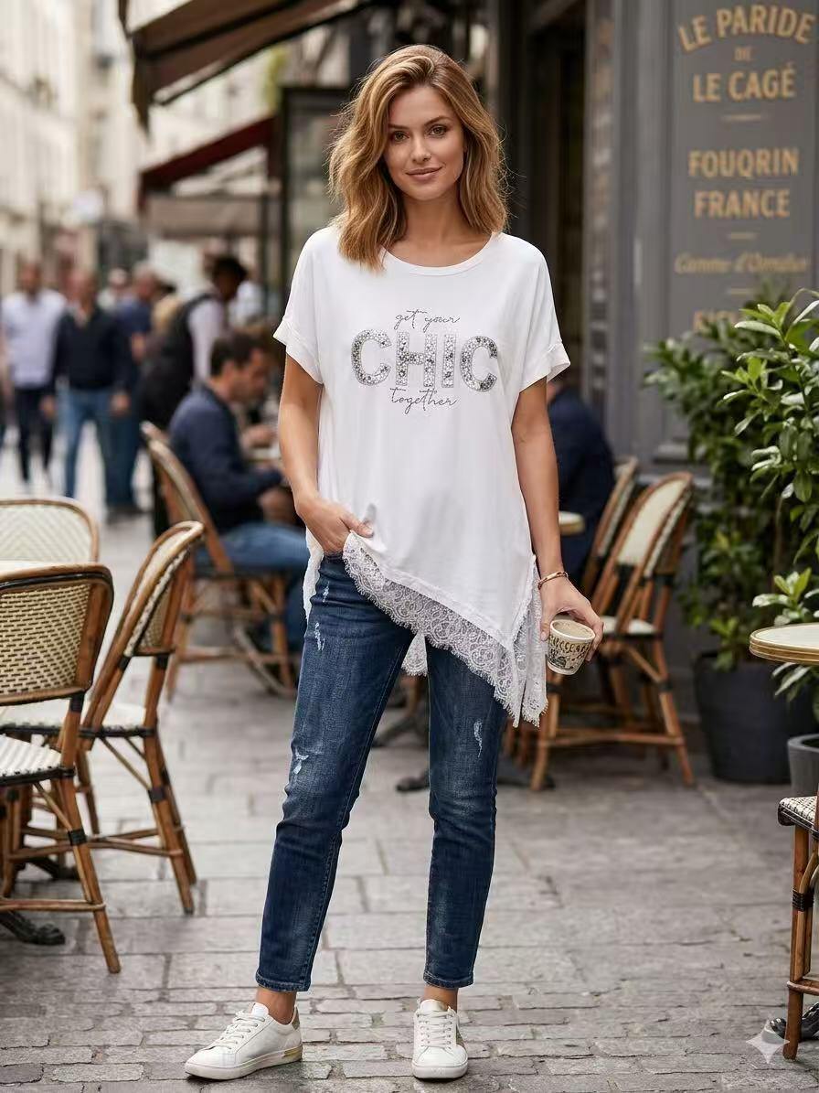 Grossista OZ - T-SHIRT STAMPATO