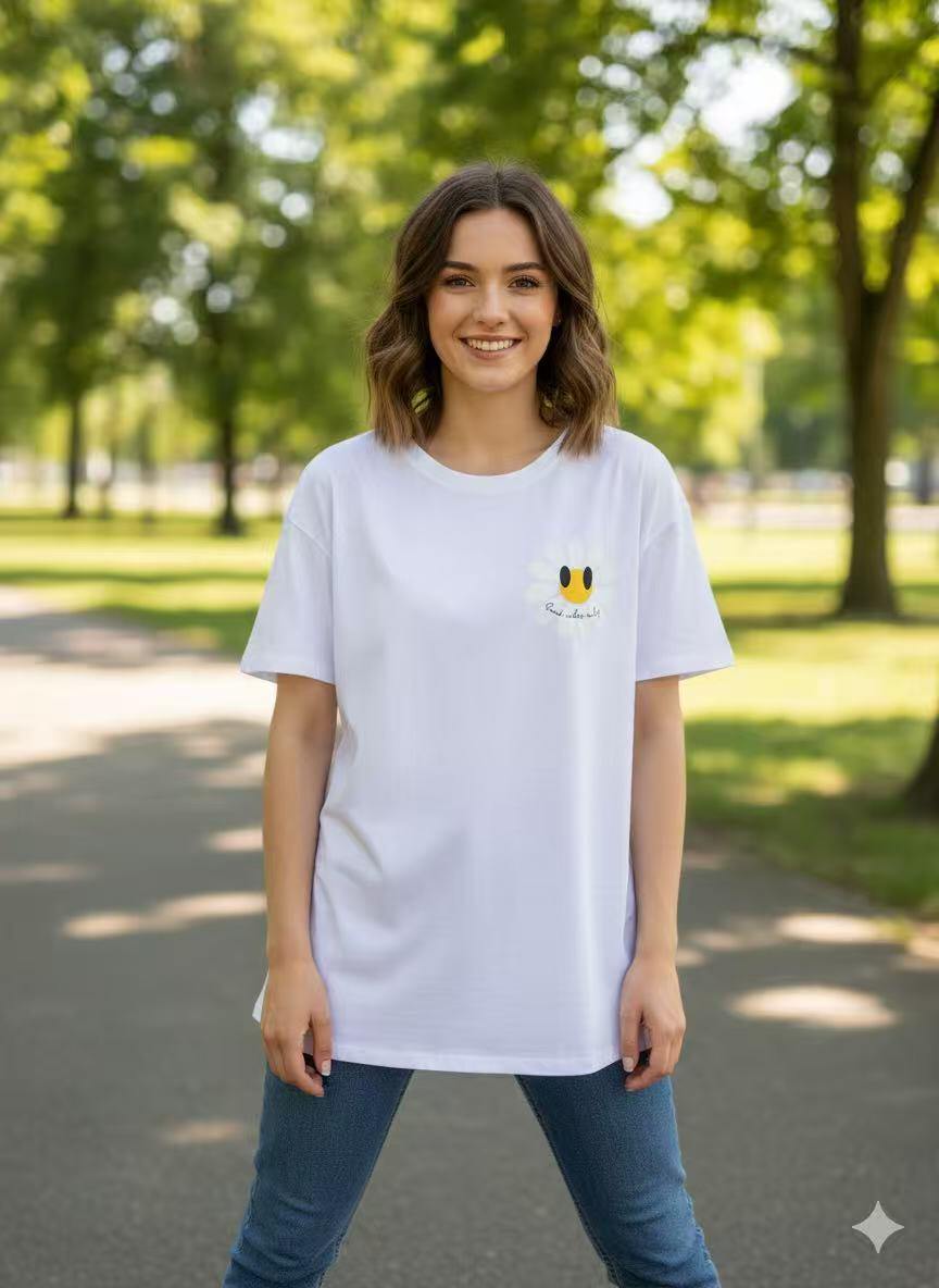 Grossiste OZ - T-SHIRT AVEC TOURNESOL