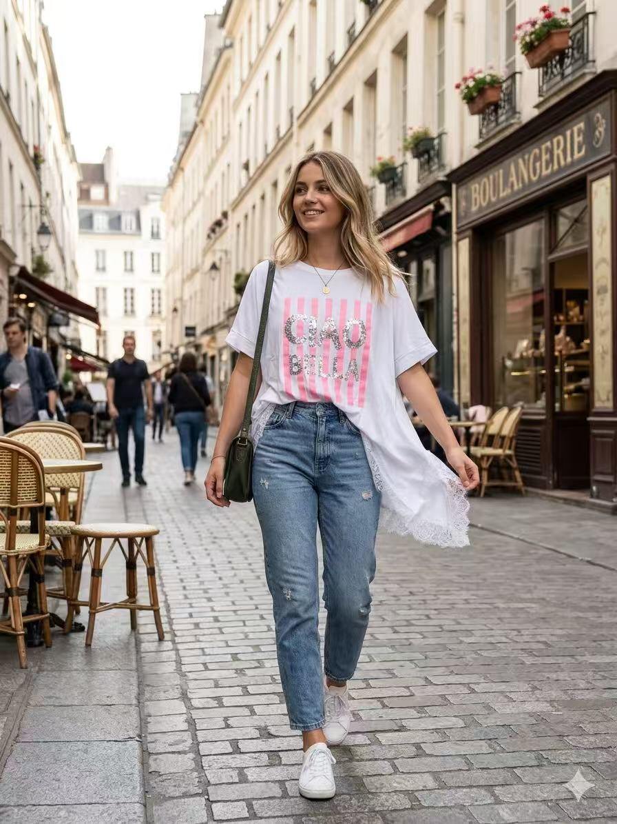 Grossista OZ - T-SHIRT STAMPATO