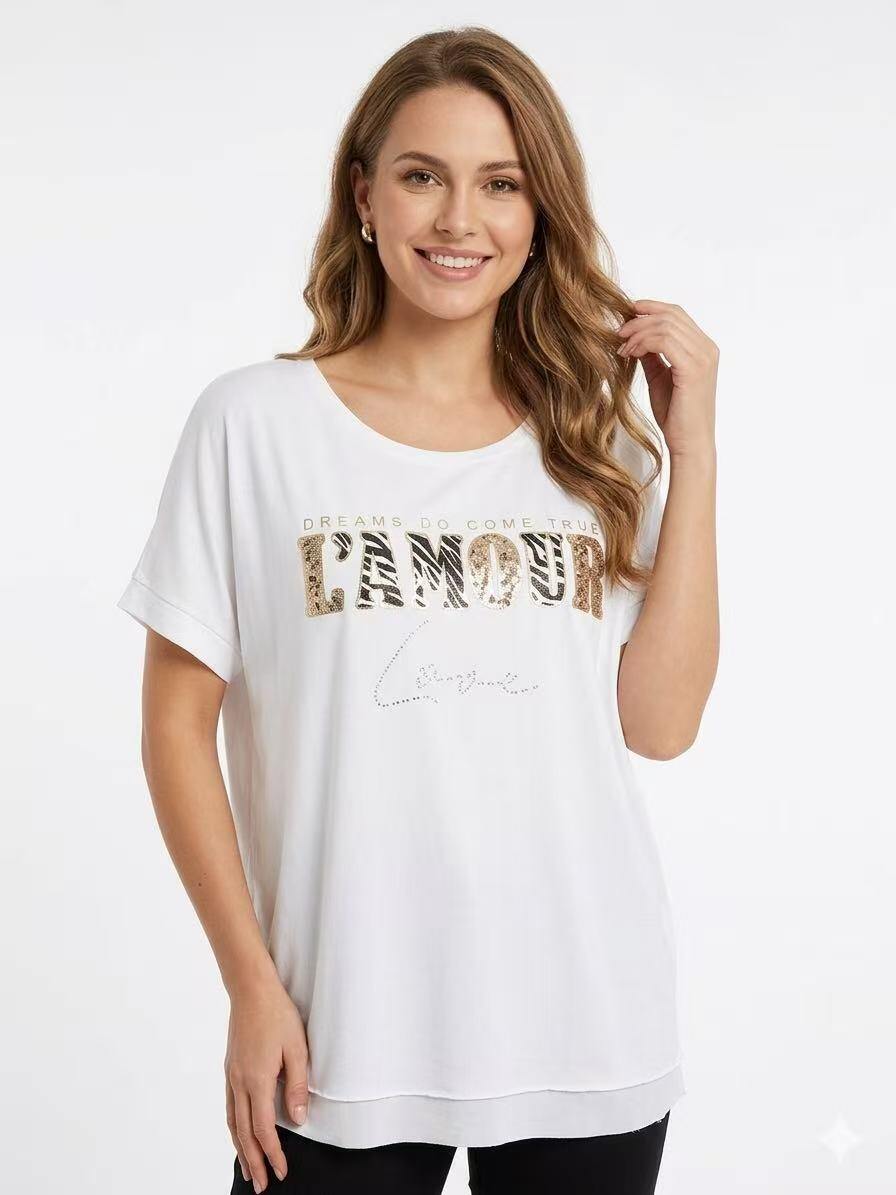 Grossista OZ - T-SHIRT STAMPATO