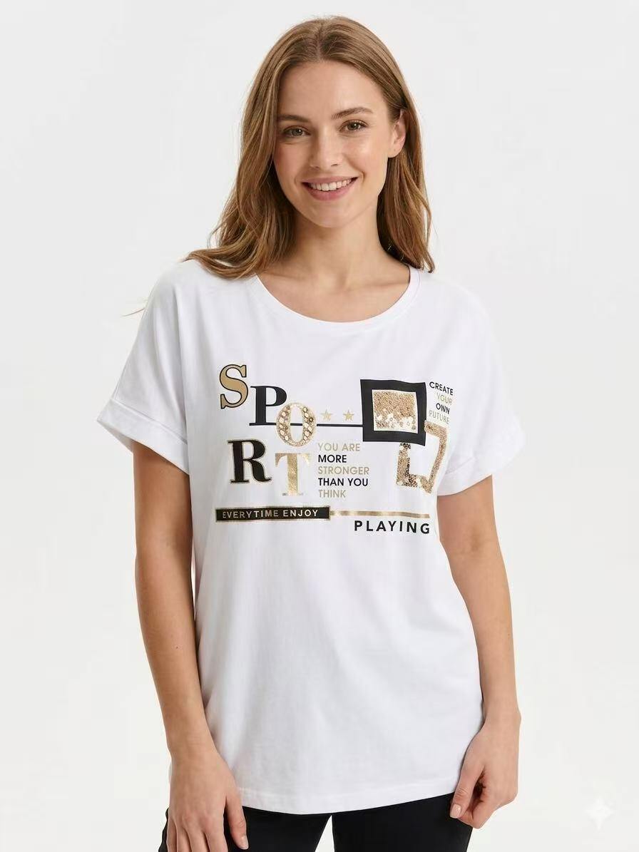 Grossista OZ - T-SHIRT STAMPATO