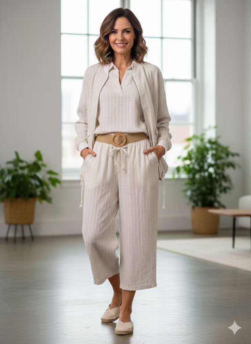 Wholesaler OZ - Jacket in linen blend