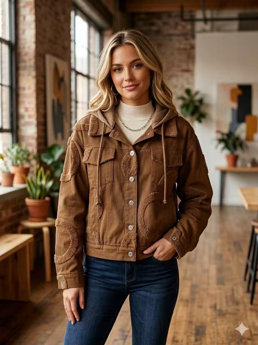 Wholesaler OZ - JACKET WITH EMBROIDERY