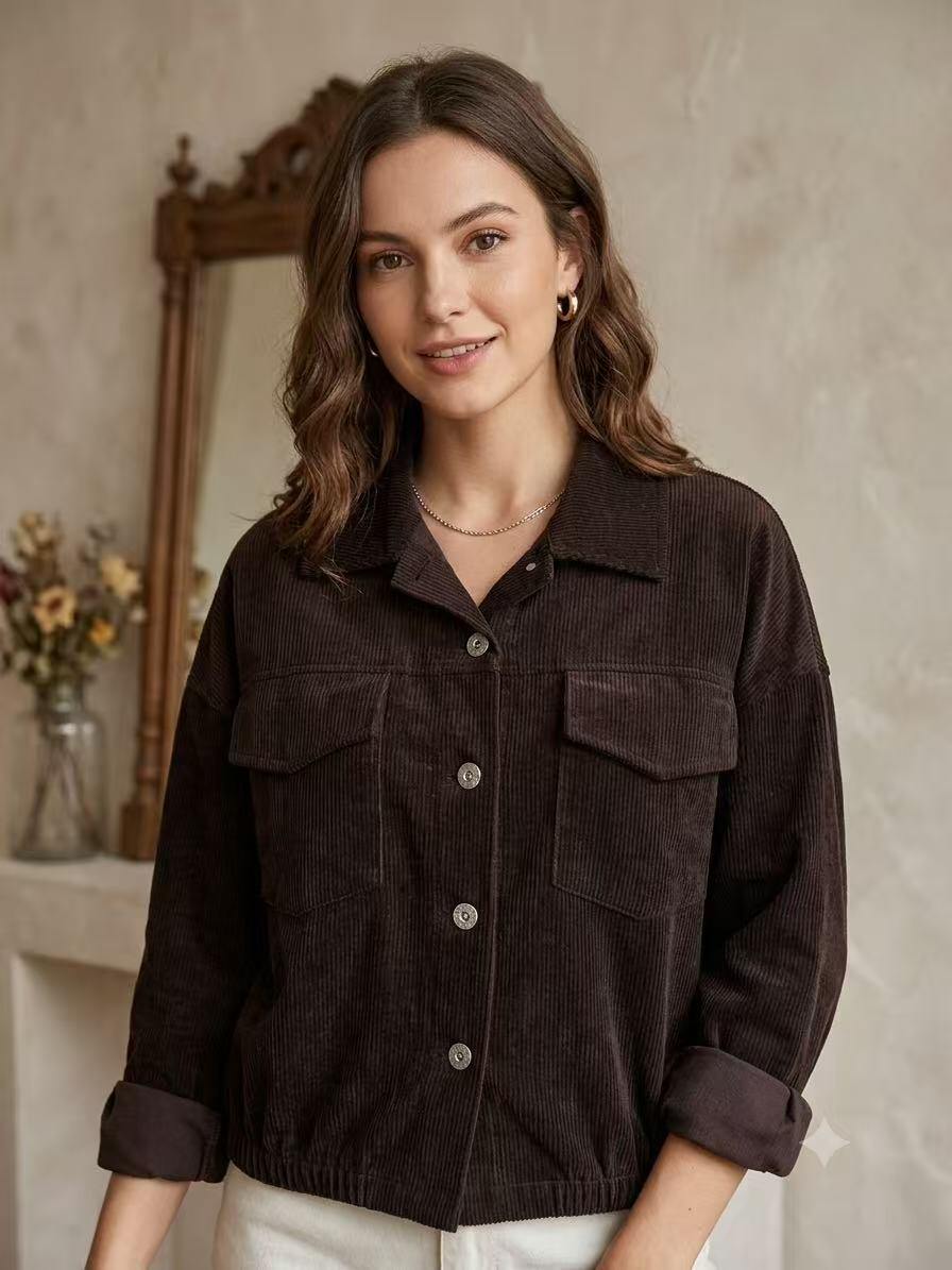 Großhändler OZ - Samt-Hemdjacke