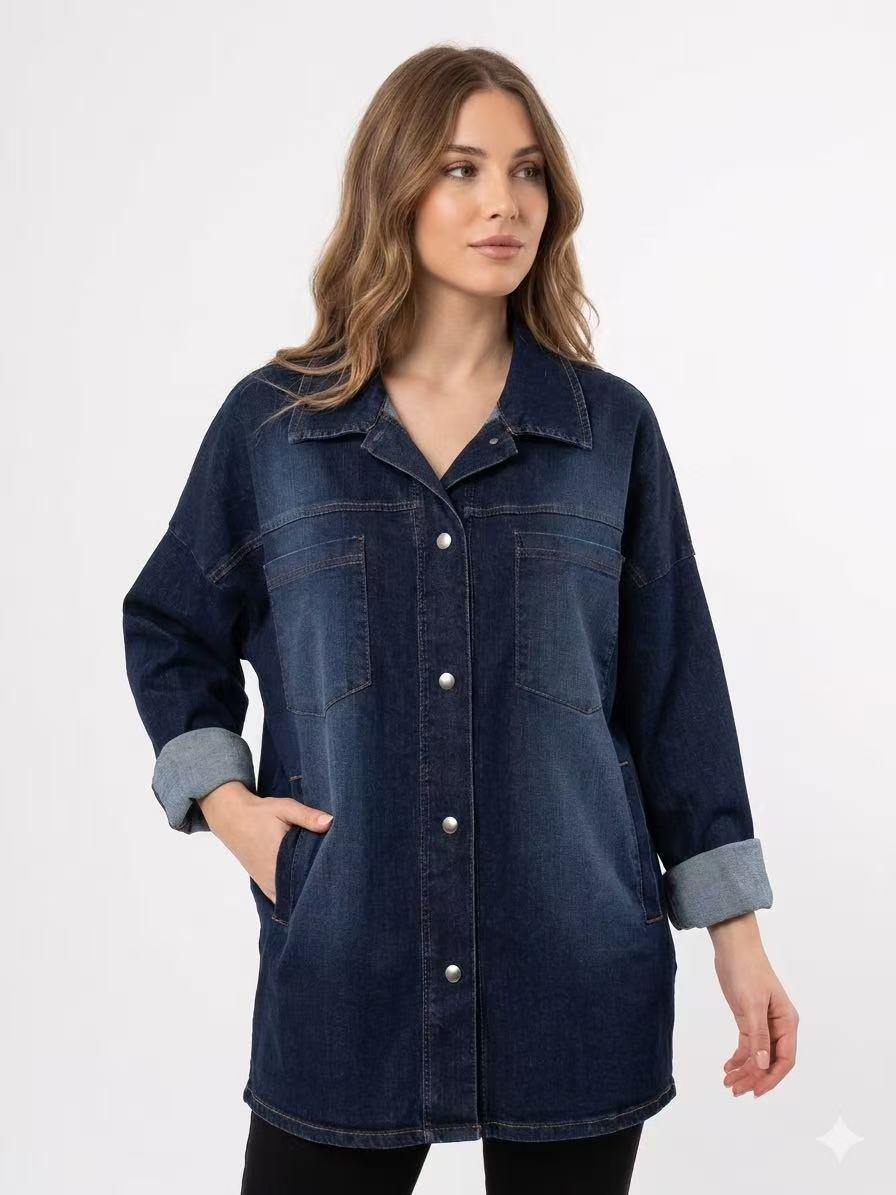 Wholesaler OZ - DENIM SHIRT JACKET