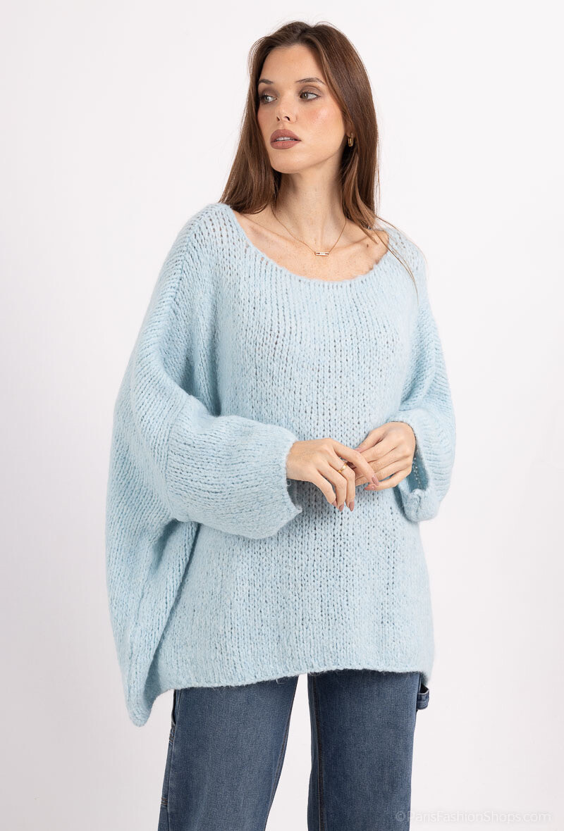 Wholesaler PANEIGE PARIS - Oversized Soft Wool Sweater